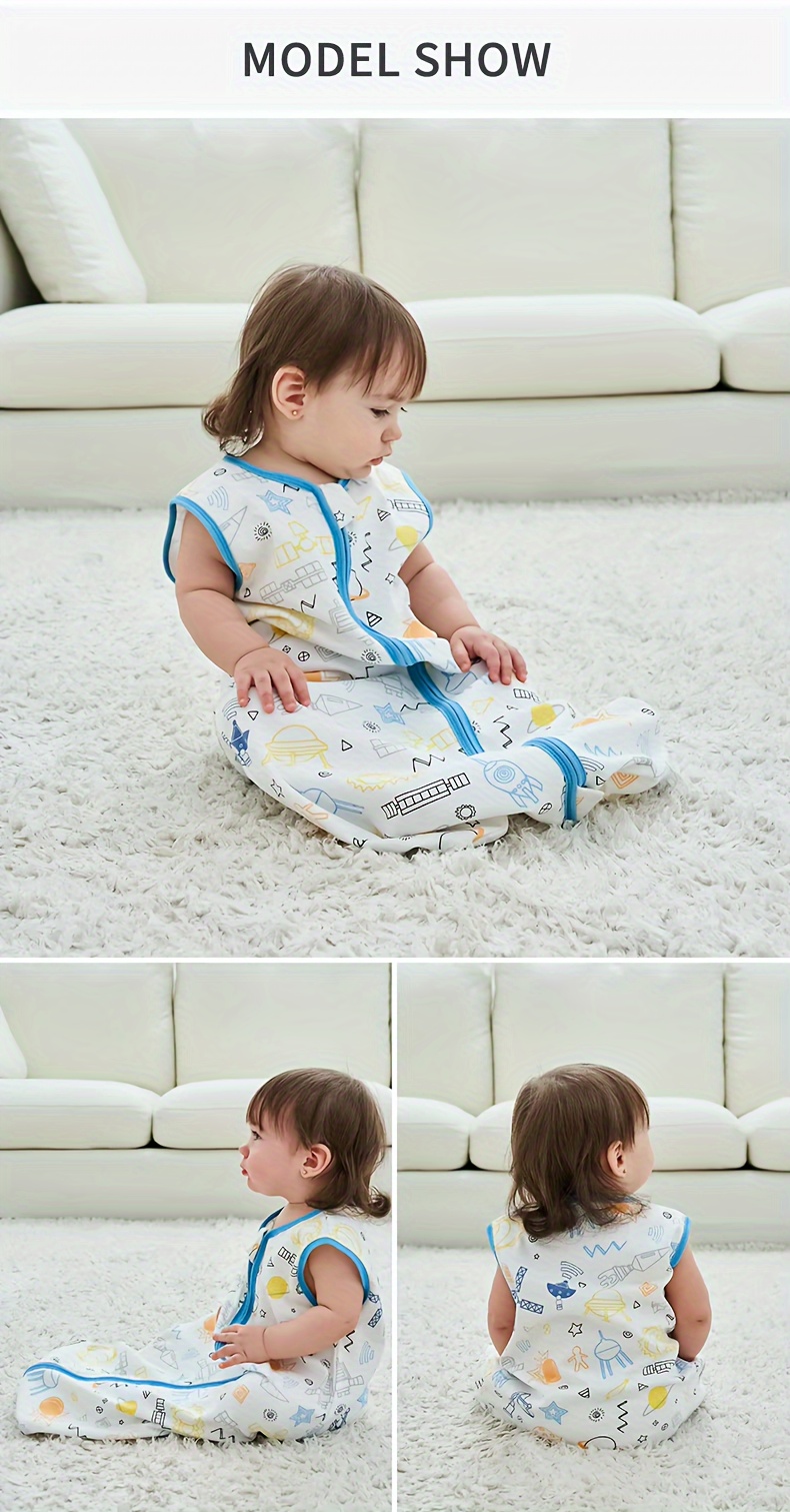 0 5tog summer kids newborn swaddling bags   knit baby sleeping bags details 3