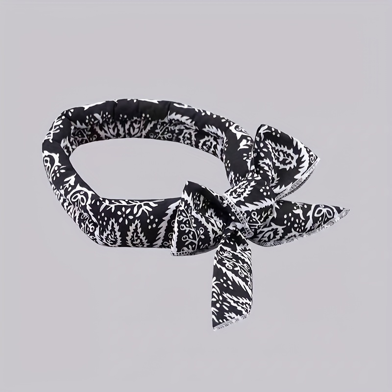 Outdoor Sports Women's Multi-functional Headband Printed Cooling, Suitable For Outdoor Activities, Fitness, Yoga Ice Towel