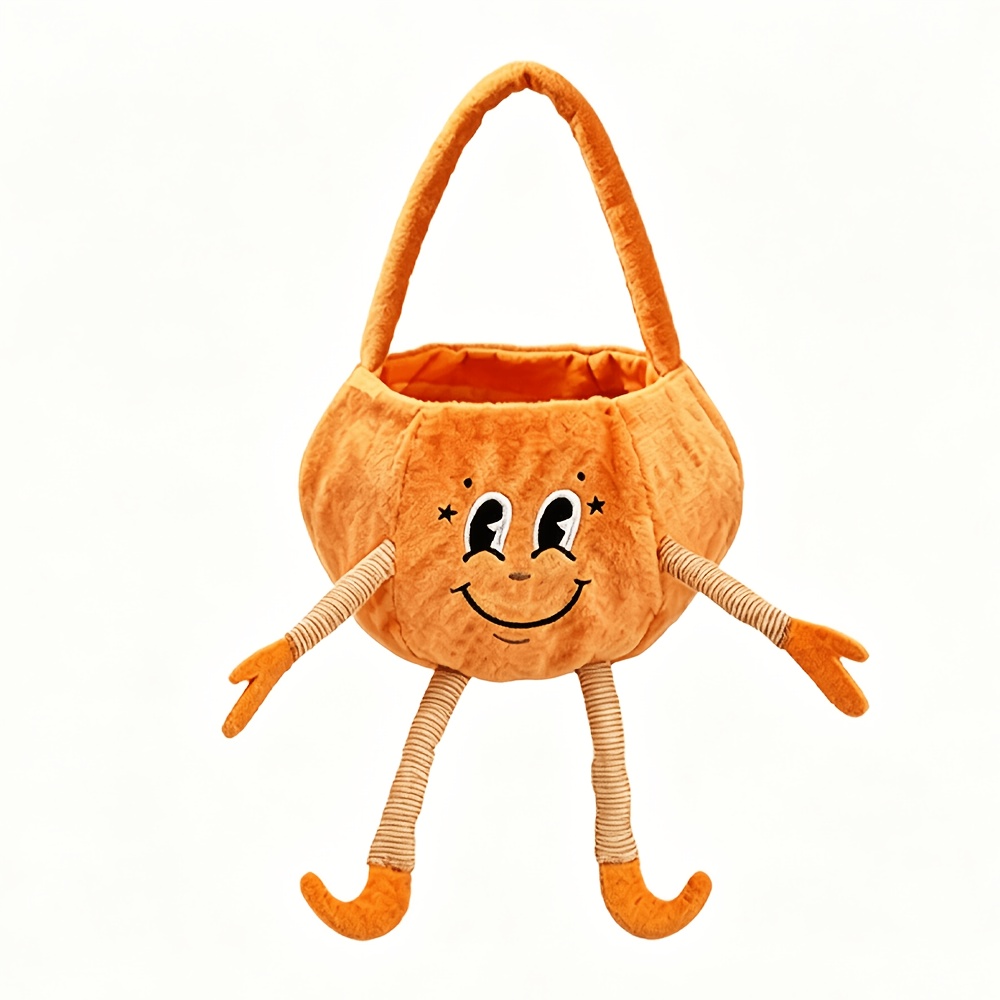TEMU Customized Party Tote Bag Packs, Personalized Halloween Pumpkin Bags, Candy Bags (trick Or Treat), Personalized Halloween Gifts, Personalized