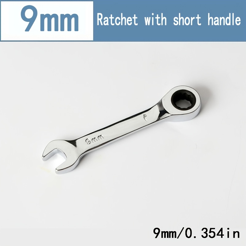 TEMU Clé à Charnière Multifonction Manche Rapide 72 Dents Clé à Double Usage Mini Clé Ouverte Fleur de Prunier Petite - Durables et Antirouille Clés