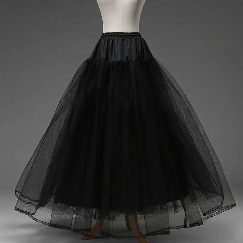 a line 4 layer hoopless bridal petticoat crinoline - Temu a line 4 layer hoopless bridal petticoat crinoline - Temu