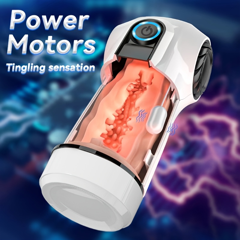 Electric Male Vibrator, 10 Vibration Modes, Adult Toy, Male Sex Toy Vibrator
