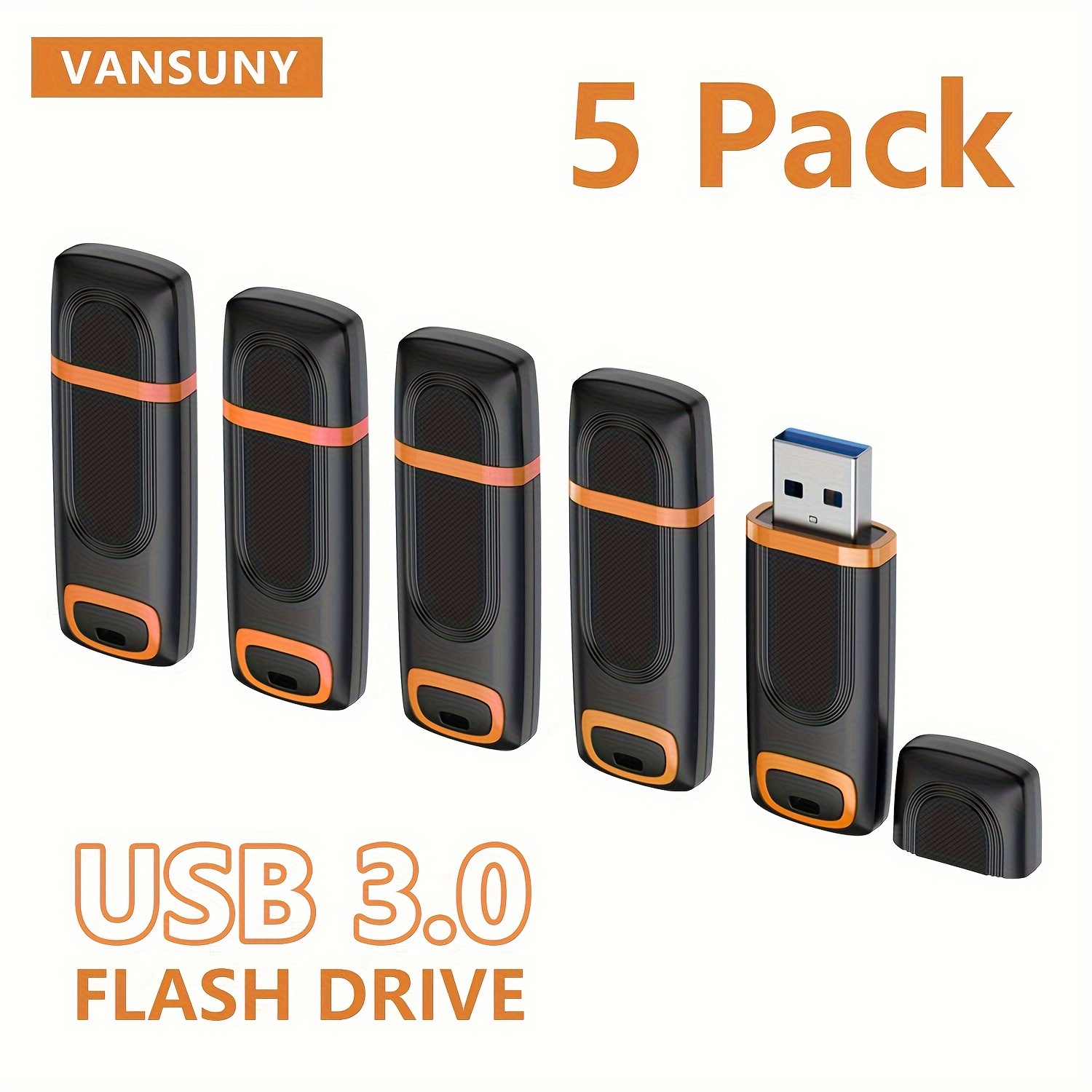 

5- 128gb/64gb/32gb Usb 3.0 Usb 3.0 128gb/64gb/32gb Portable Led For Pc Laptop