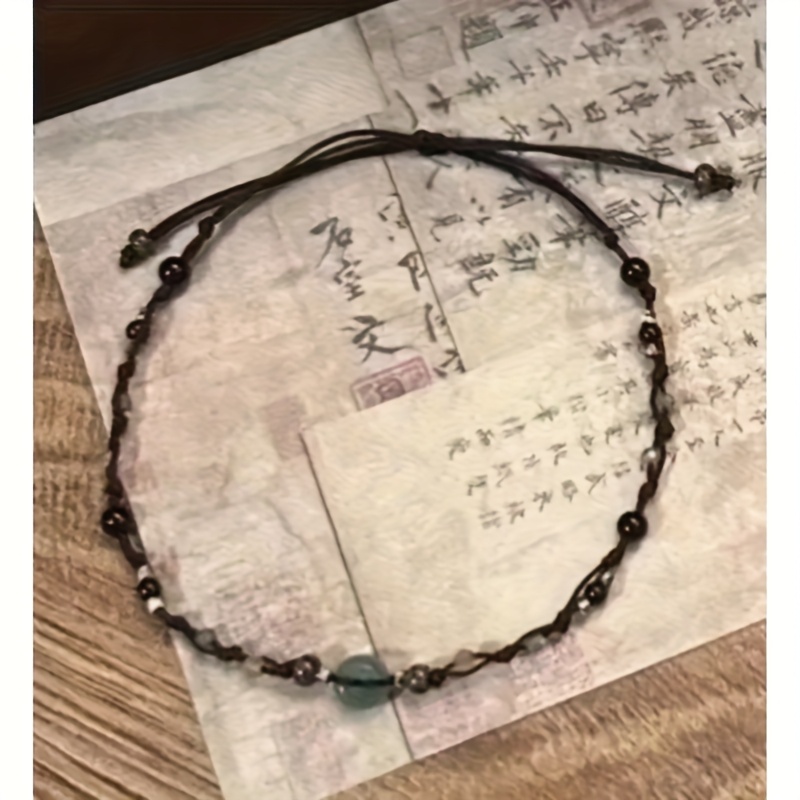 Retro Chinese Handmade Woven Bracelet, Couple Gift