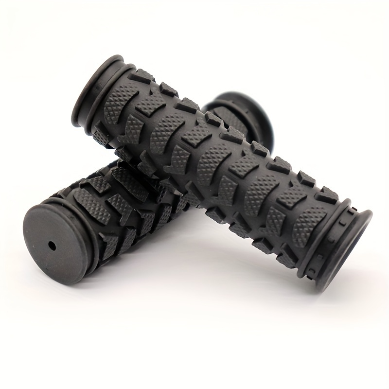 

Mountain Bike Rubber Grips - Waterproof, Non-slip, And Durable