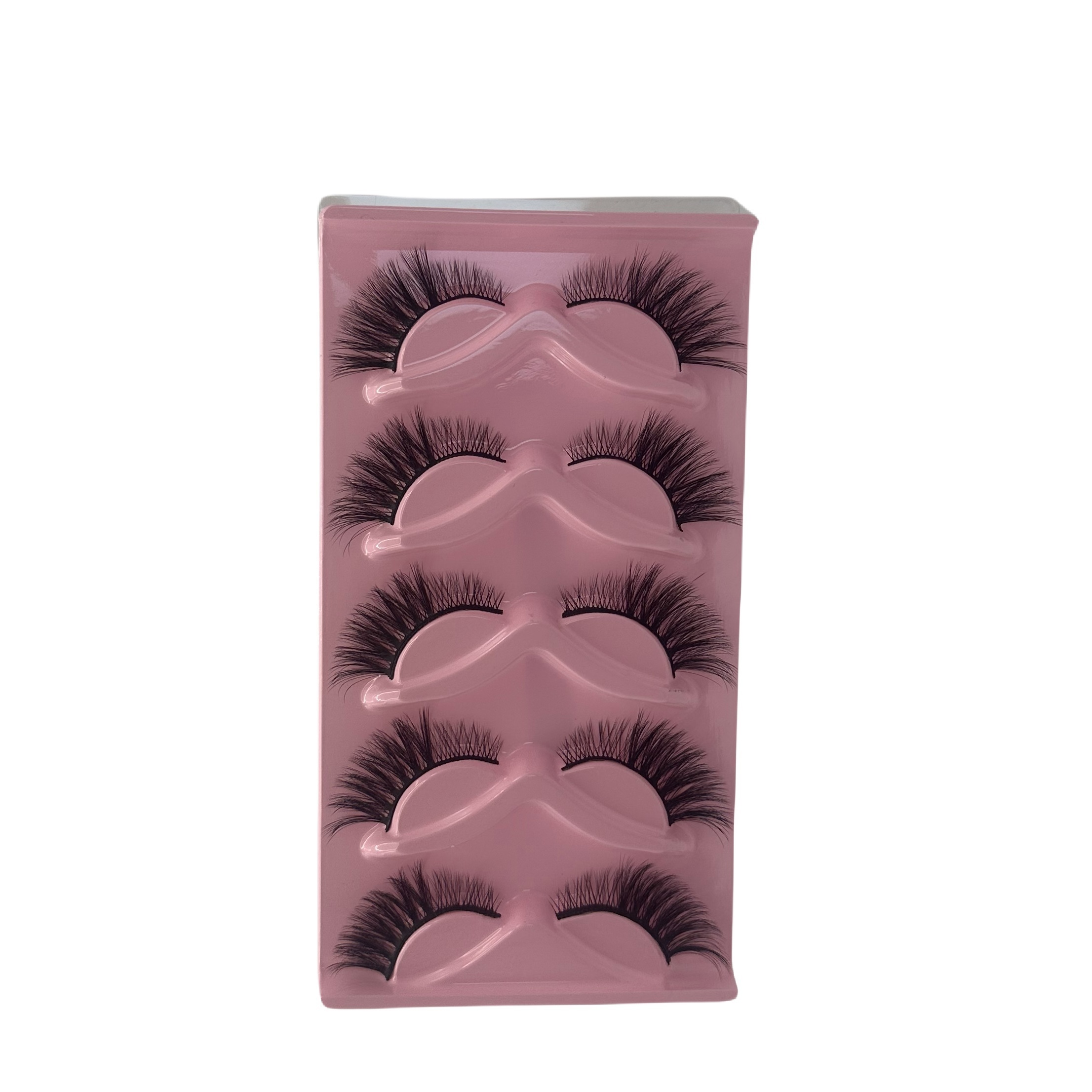 5 Pairs Of False Eyelashes, Natural Long Comic Eyelashes, Winged Tail Eyes, Eyelashes, False Eyelashes Makeup
