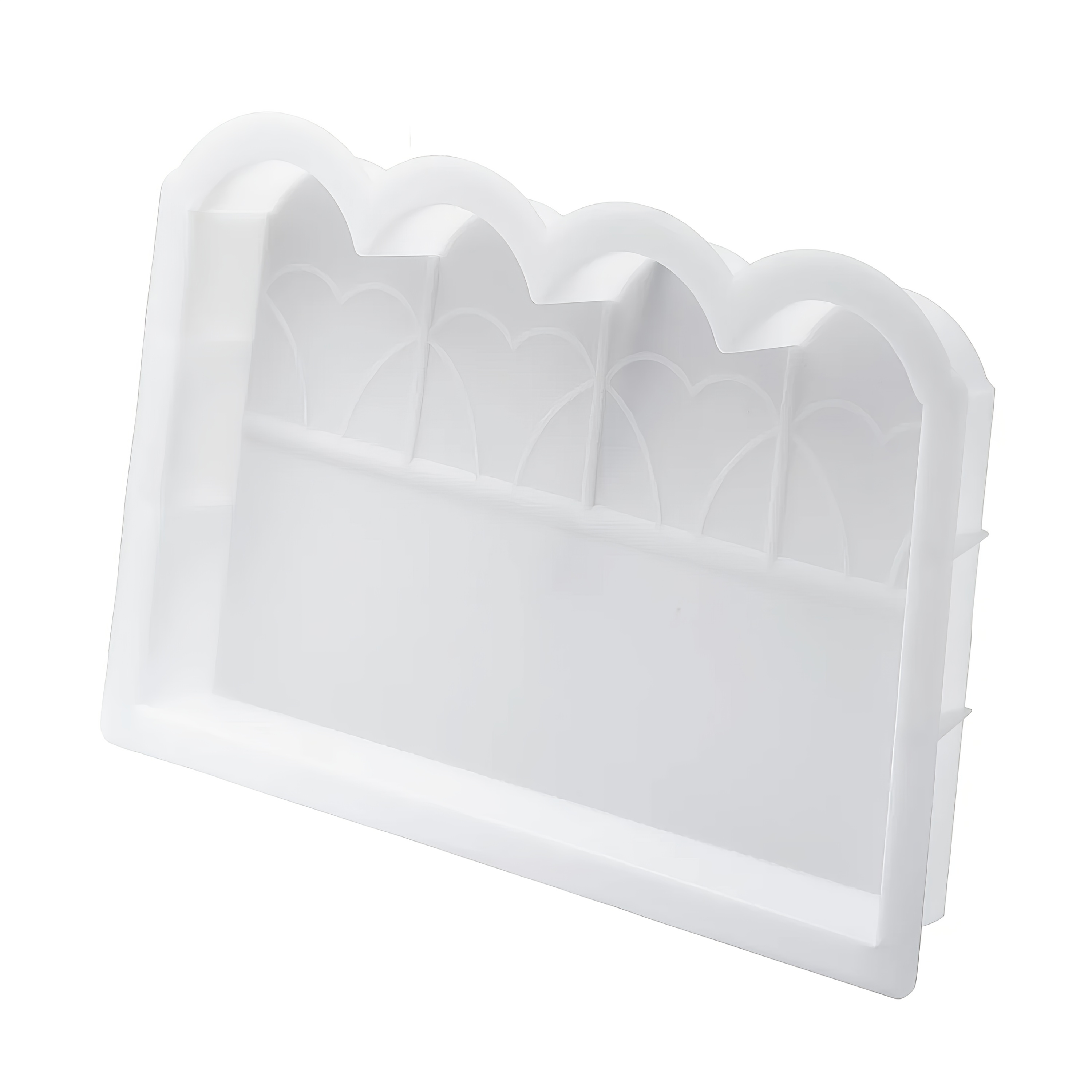 Mold For Reusable Fence Casting | Dimensions: 44x30x5cm | Suitable For Cement And Sand | Cures In 72 Hours | No Tools Needed For Removal
