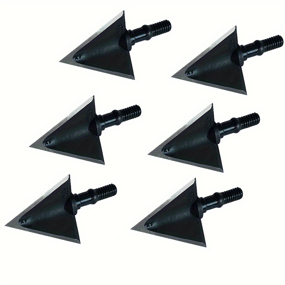 

Archery 100 Grain Fixed Blades Screw-in Arrowheads For Recurve Bow And Compound Bow