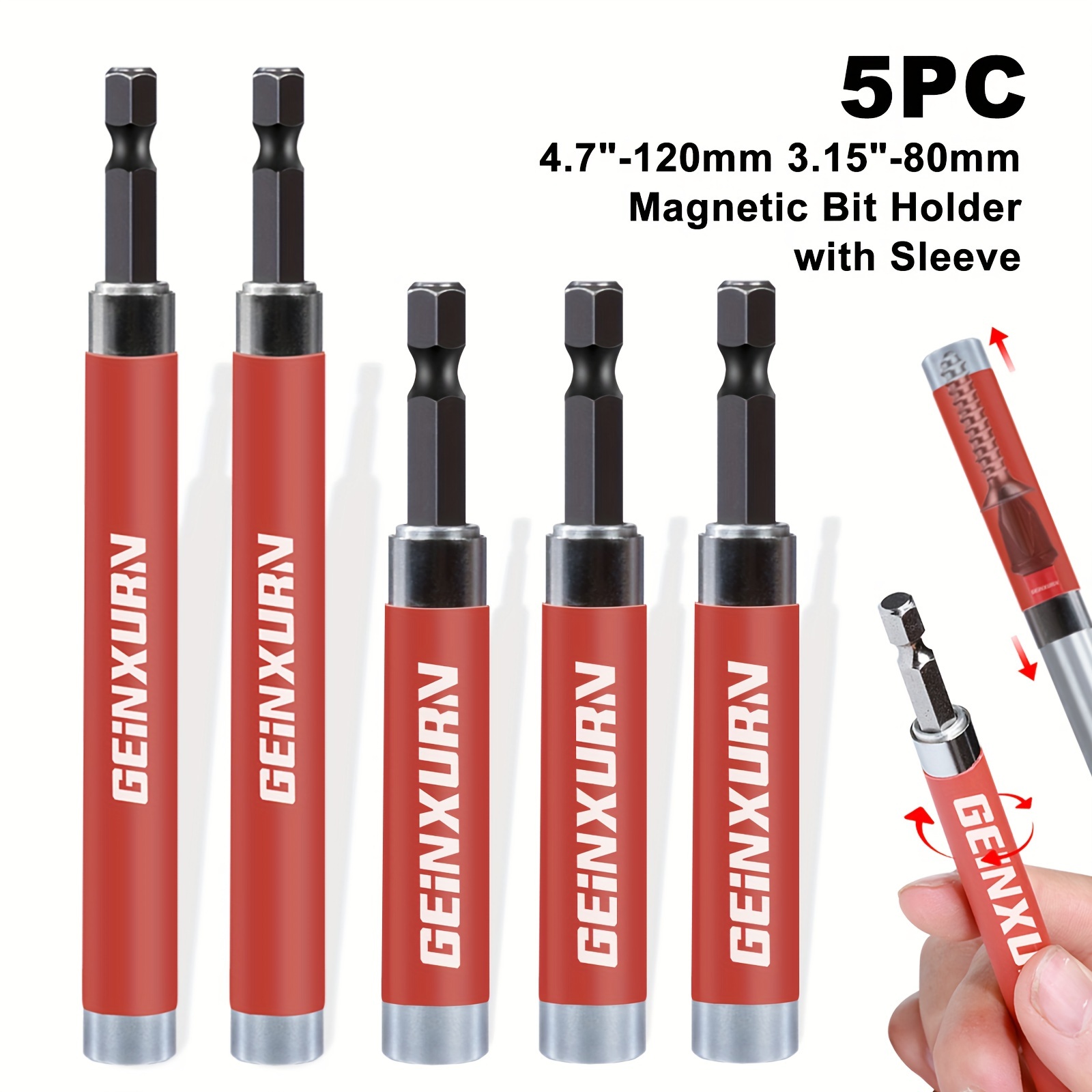 Image of 2/5pcs Set Of Telescopic Magnetic Rod Kits