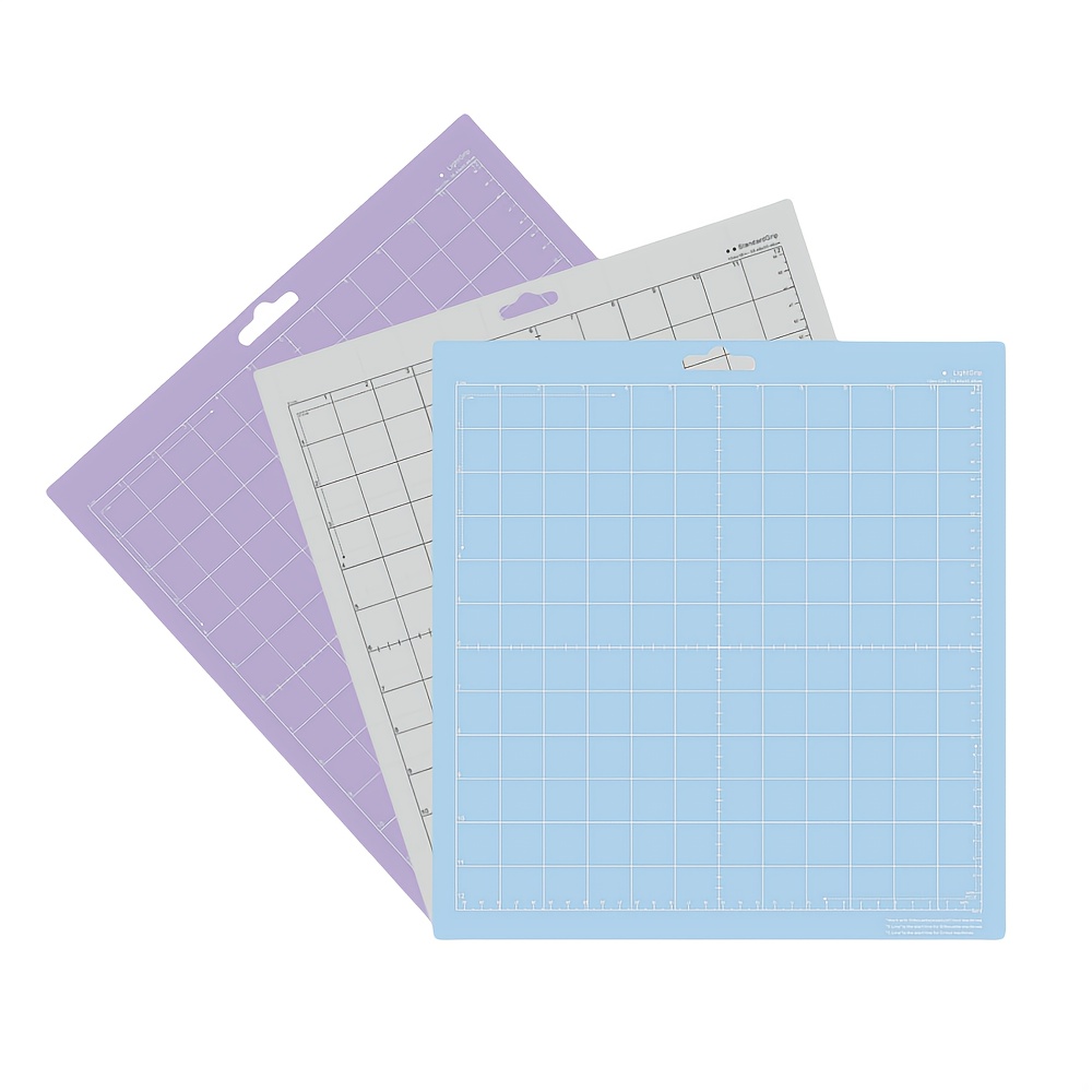 Adhesive Sticky Cutting Mat For 4/3/2/1 - 1pc/3pcs 12" X 12" Adhesive Cut Mat Replacement Set Matts For
