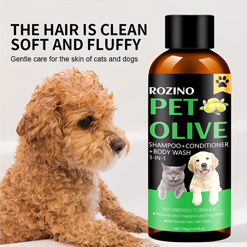 TEMU -one Pet Shampoo - Natural Plant Extract Low-allergy Formula. Cleans, Effectively Removes Odors For A Long Time, Making The Hair Incredibly Soft
