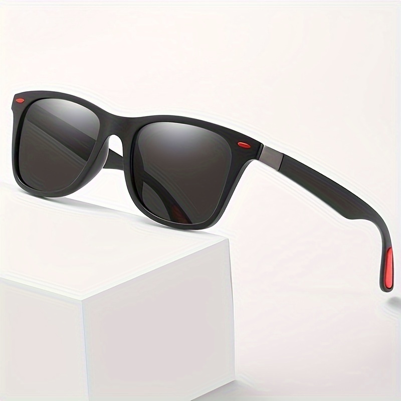 óculos de moda quadrados vintage com vermelhos - elegante, perfeito para férias, acessórios de fotografia e presentes, óculos decorativos elegantes | design vintage | de plástico durável 5