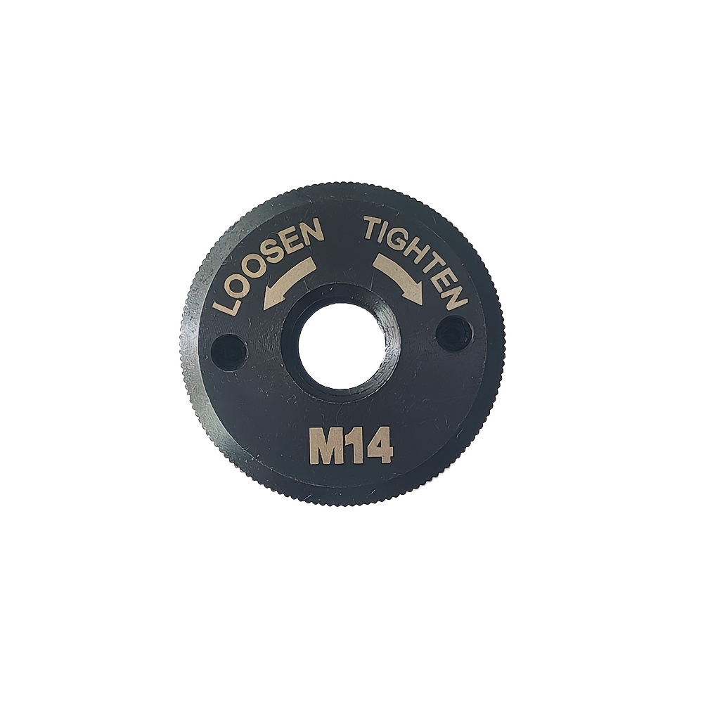 TEMU Placa de presión de amoladora M14 de rápida, de amoladora tipo 125, negra