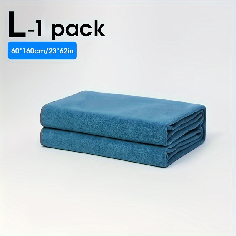 TEMU Automotive Interior Cleaning Cloth, Extra-thick Absorbent Oversized Car Wash Towel, Scratch-free Glass Cleaning Cloth