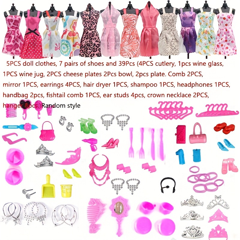 Doll dresses and deals shoes