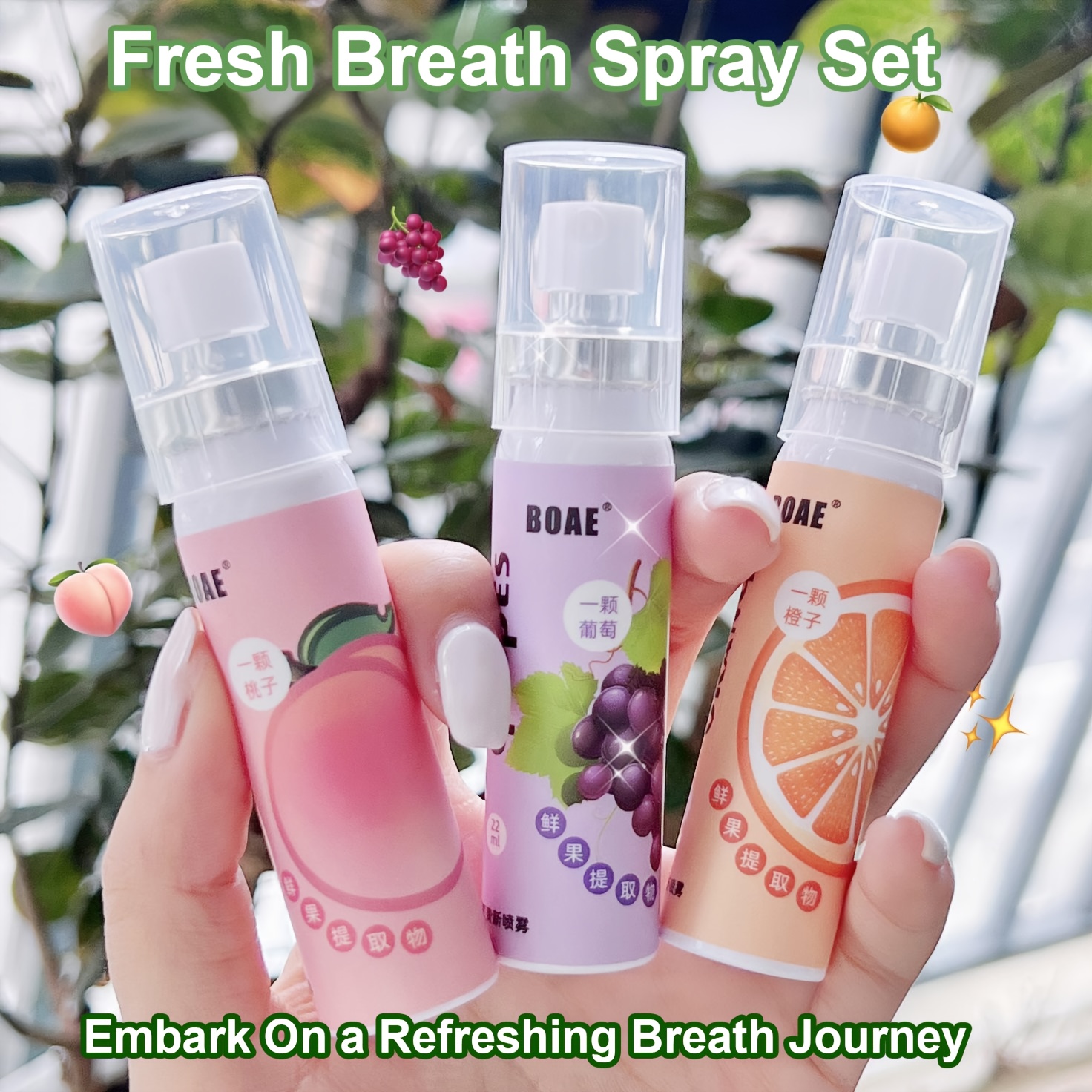 fruit spray set 7pcs 6 different fruit flavors 1 - Temu Kuwait fruit spray set 7pcs 6 different fruit flavors 1 - Temu Kuwait
