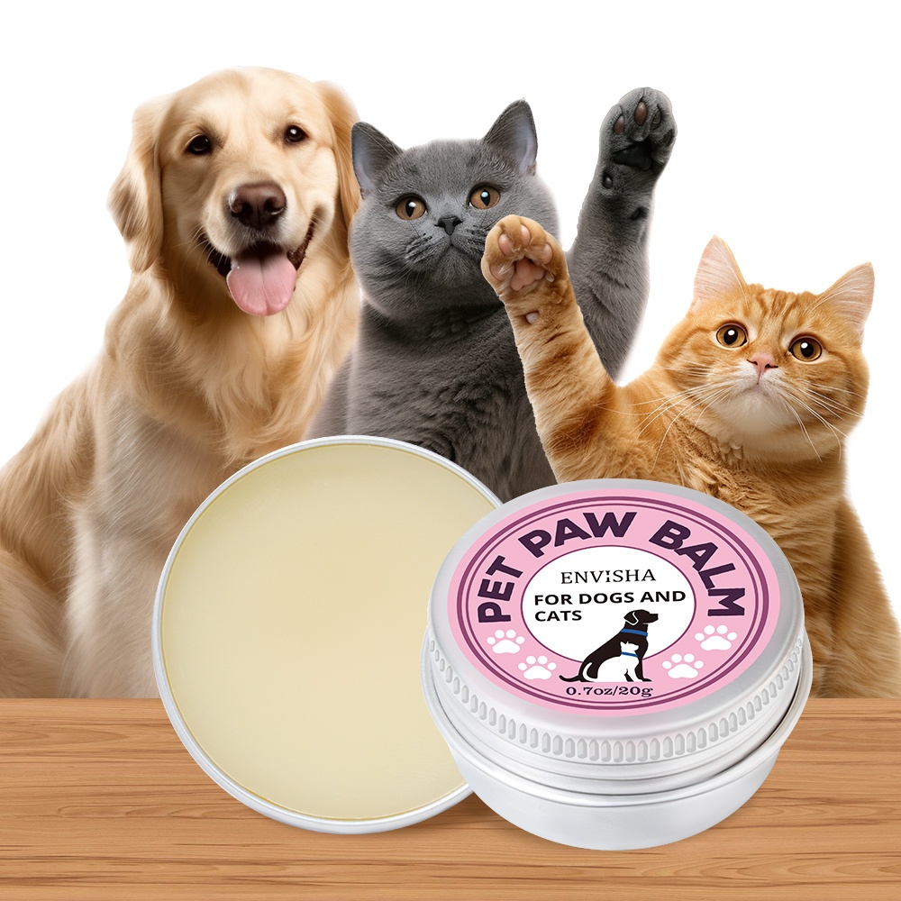 0 7oz paw moisturizer balm suitable for dogs cats hot pavement wax   formula for cracked paws dry nose instant for   paws for hot   paving stones vehicle floors Product details 1