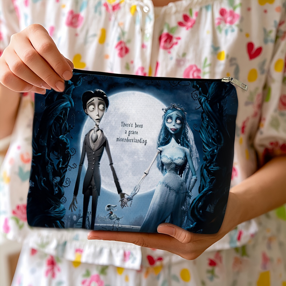 TEMU Pochette da donna 1 pz Design autorizzato Bros. con , riutilizzabile e multifunzionale per riporre piccoli oggetti, monete, adatta per viaggi ,