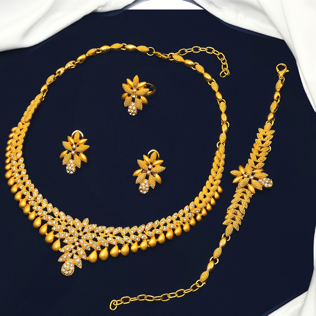  zinc alloy jewelry set bracelet for day details 1