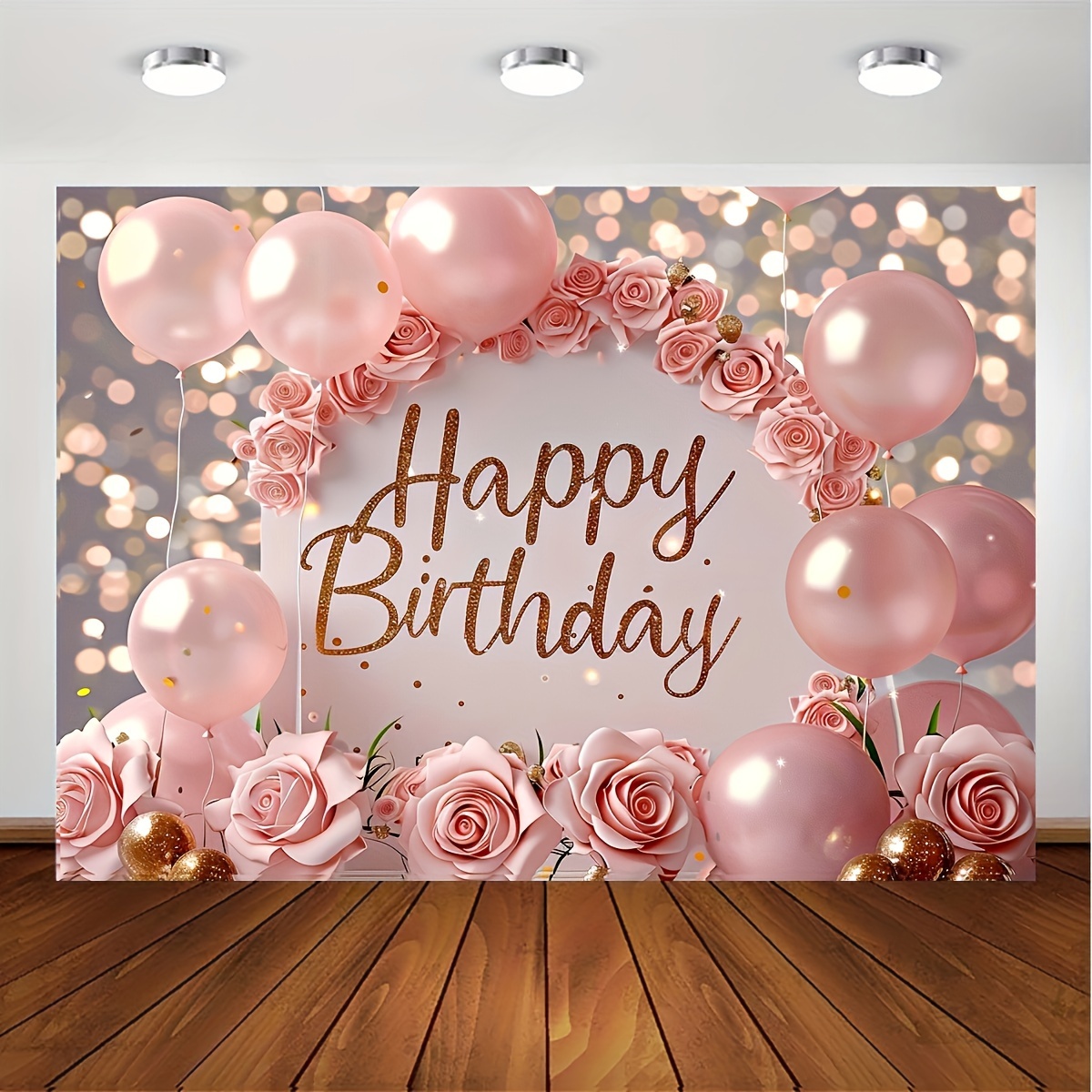 

Luxurious Polyester Photography Backdrop - Perfect For Birthday Parties, Living Room & Bedroom Decor Party Decor