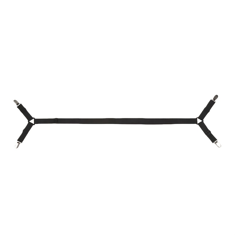 TEMU 【新商品】ベッドシーツ固定具。シーツのずれやシワを多少解消できる。伸縮バンドと頑丈なコーナークリップの組み合わせは、様々なマットレスや寝具に適しています。