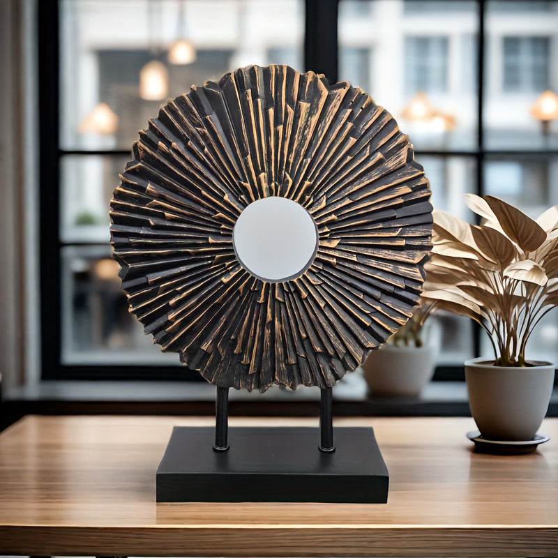 Sunflower Ornament European Style Model Room Decor Living Room Entryway Tv Cabinet Decoration Small Creative Modern Minimalist