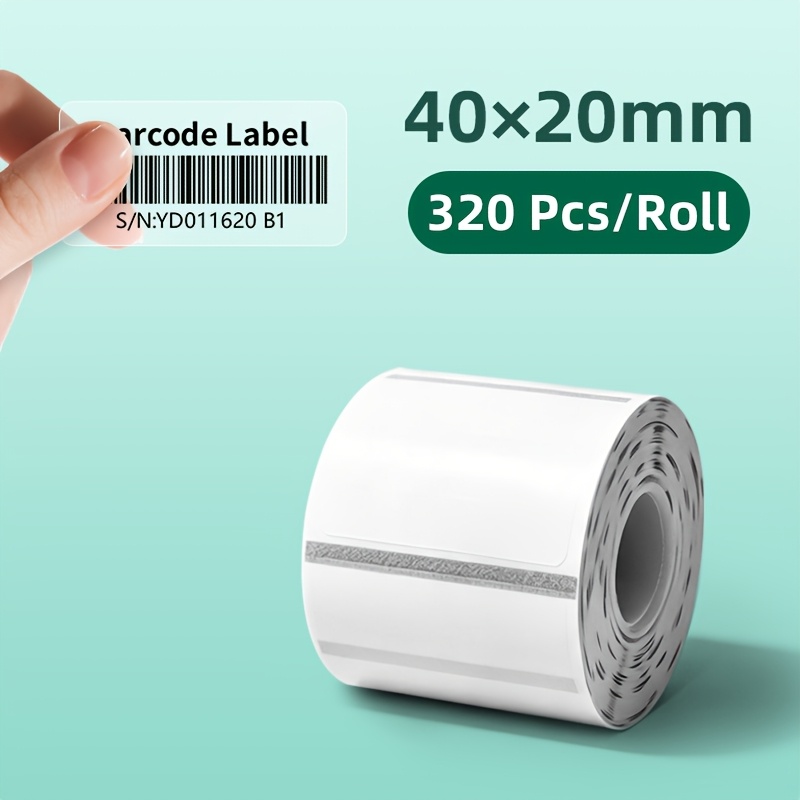 TEMU Etiquetas Adhesivas de PET Transparentes al , Múltiples Especificaciones Disponibles, Paquete de 1 Rollo, Compatibles con M110/M120//M220/M221 y