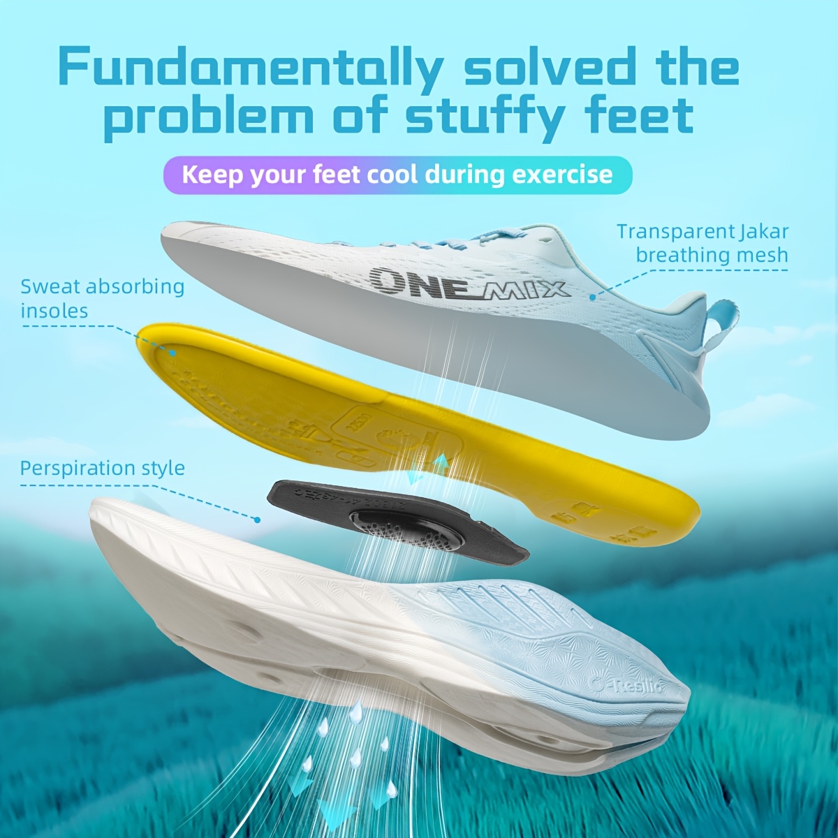 Professional Shock Absorption Running Shoes