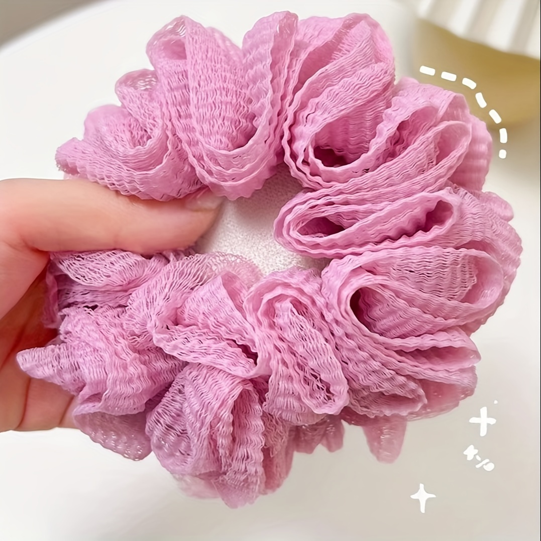 5pcs Exfoliating Family Spa Shower Sponge Set