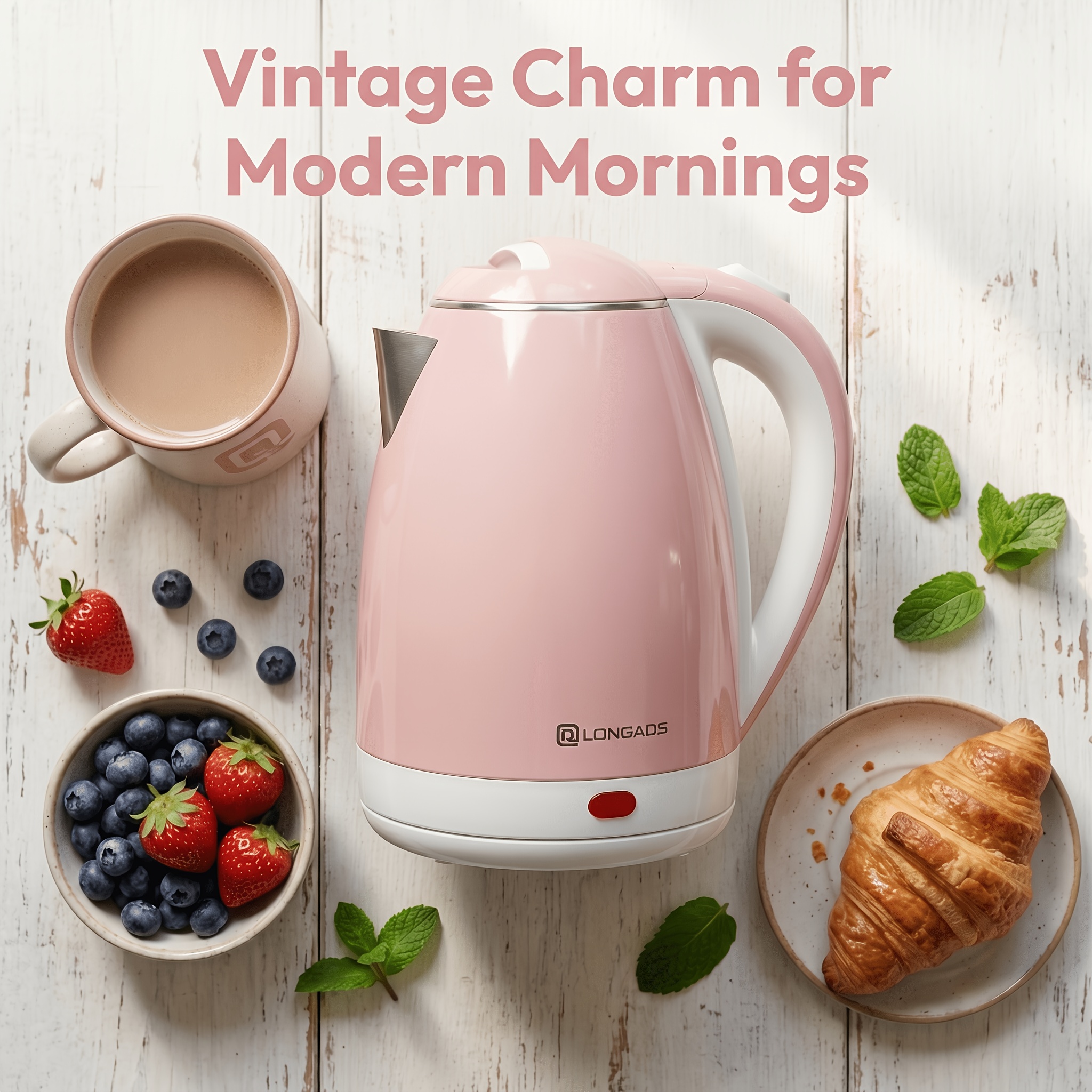 TEMU 2.0l Large Capacity Kettle, Electric Kettle, Electric Kettle For Boiling Water, A Must-have Household Item To Solve The Drinking Water Needs Of