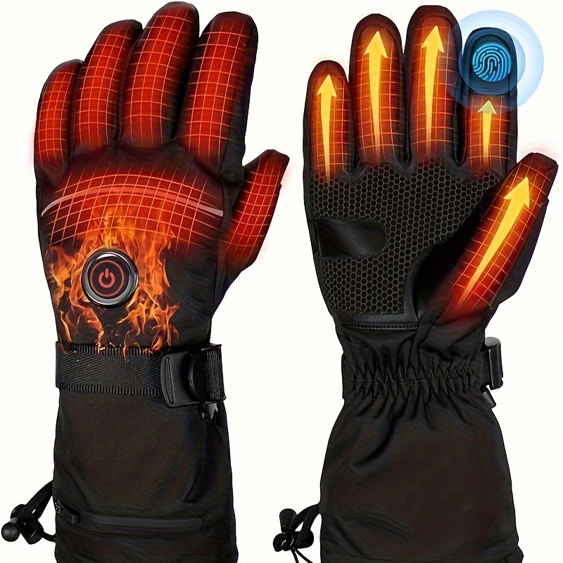 

Gloves, 5v Mah Rechargeable Gloves For Men Women, Battery Gloves, Heating Gloves For Cycling