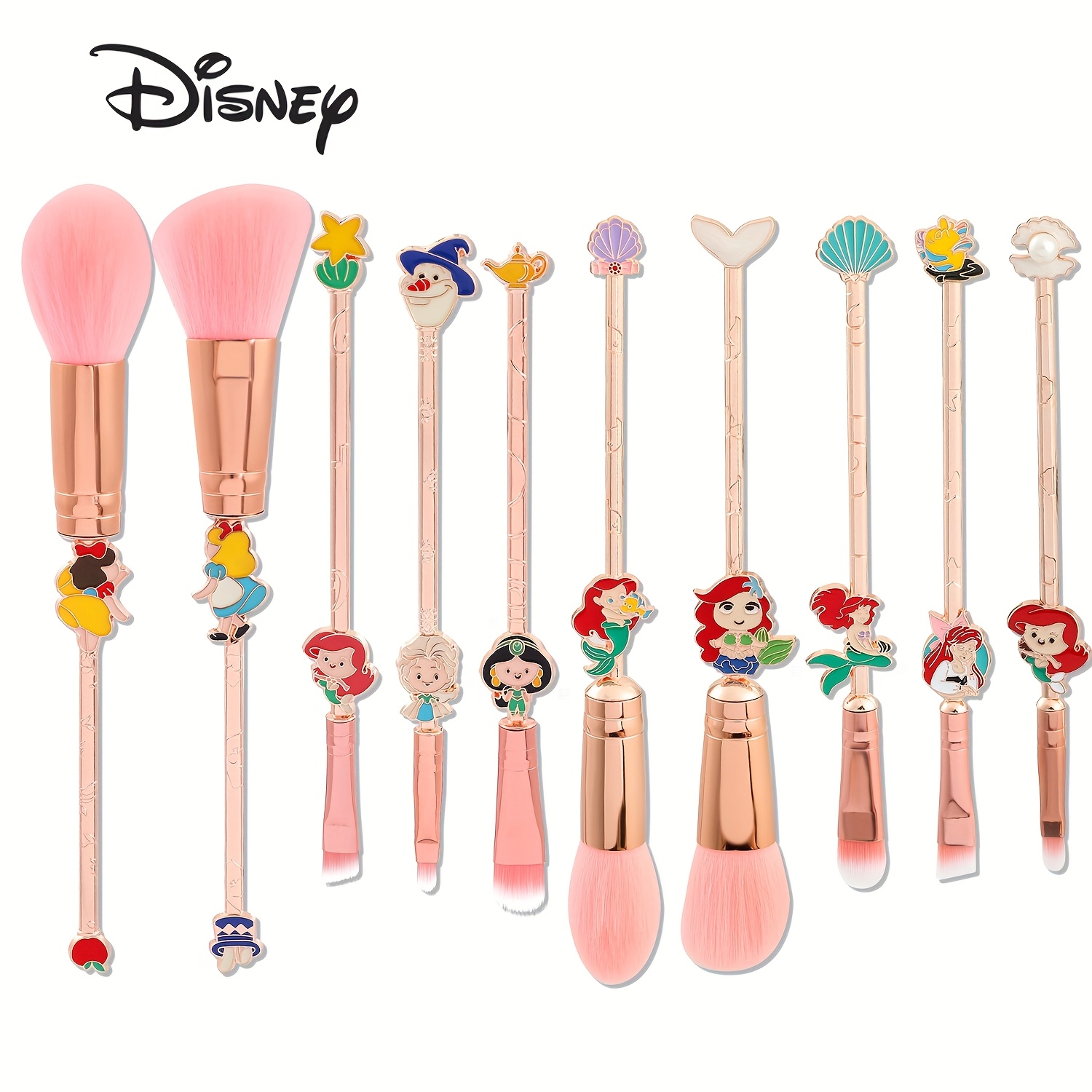   princess makeup brush set   eye shadow brush   makeup brush ultra soft cartoon makeup brush makeup supplies suitable for girls birthday parties