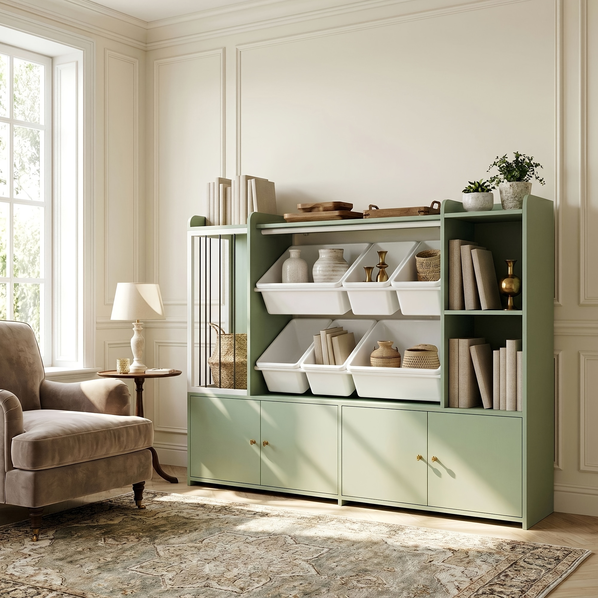 Kealive Storage Cabinets, Living Room Storage Cabinets, Bedroom Storage Units, Multi-functional Cabinets, Standing Shelf