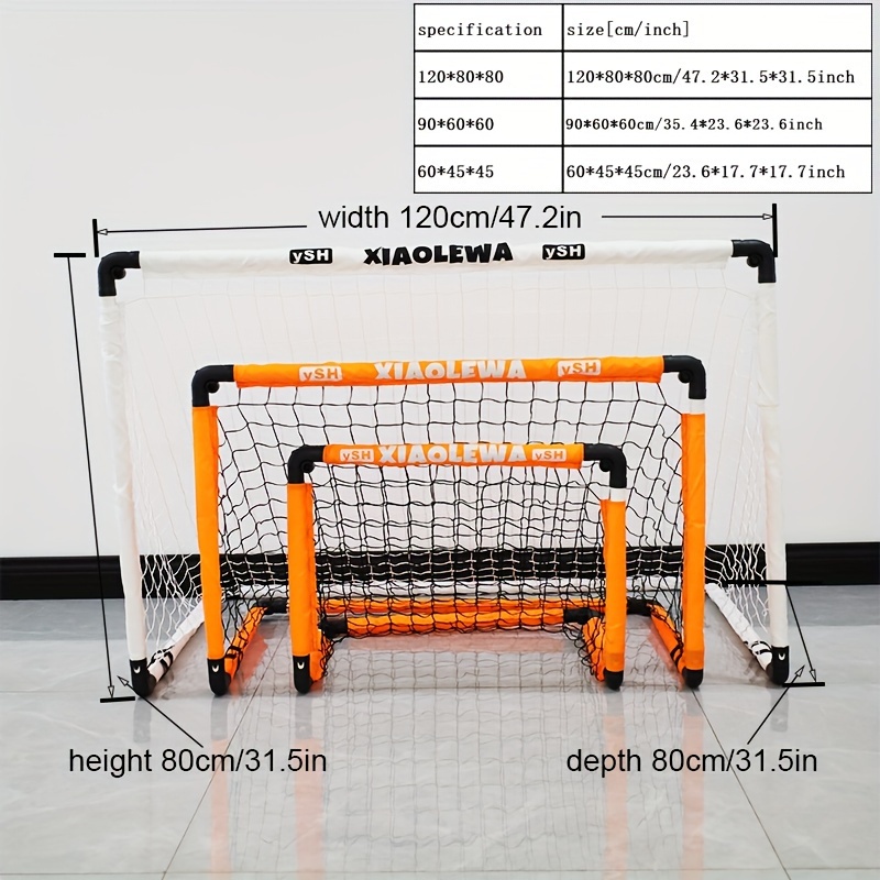Dreamon – Cage De Football 2 Buts + Ballon – Lot Sport Enfant – Extérieur/Intérieur – Dès 3 Ans