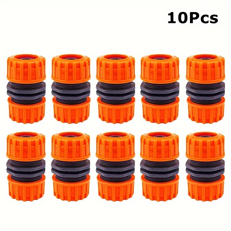 Quick Hose Repair Joint - Durable Plastic, Fit For 4-part Hoses, High-quality Garden & Lawn Care Tool