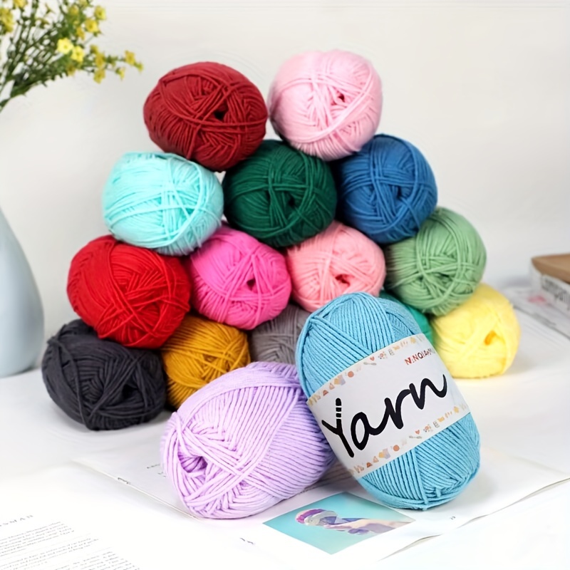 

[top-] 2pcs 4-ply , 50g - For Crochet Sweaters, Scarves, Crafts & - , In Multiple