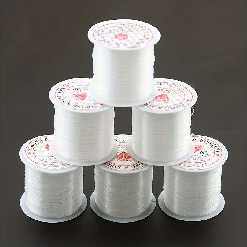 Fishing Line Beads Wire Clear Non stretch Nylon String - Temu