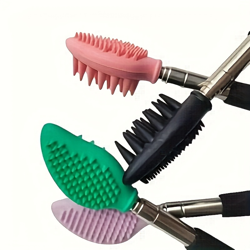 1pc retractable silicone back scratcher with   anti   portable massager for men women and seniors   options   for back comfortable massage tool durable construction Product details 6