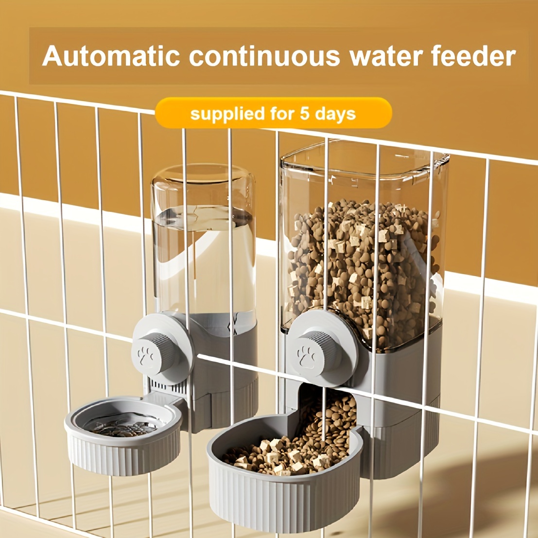 Continuous store dog feeder