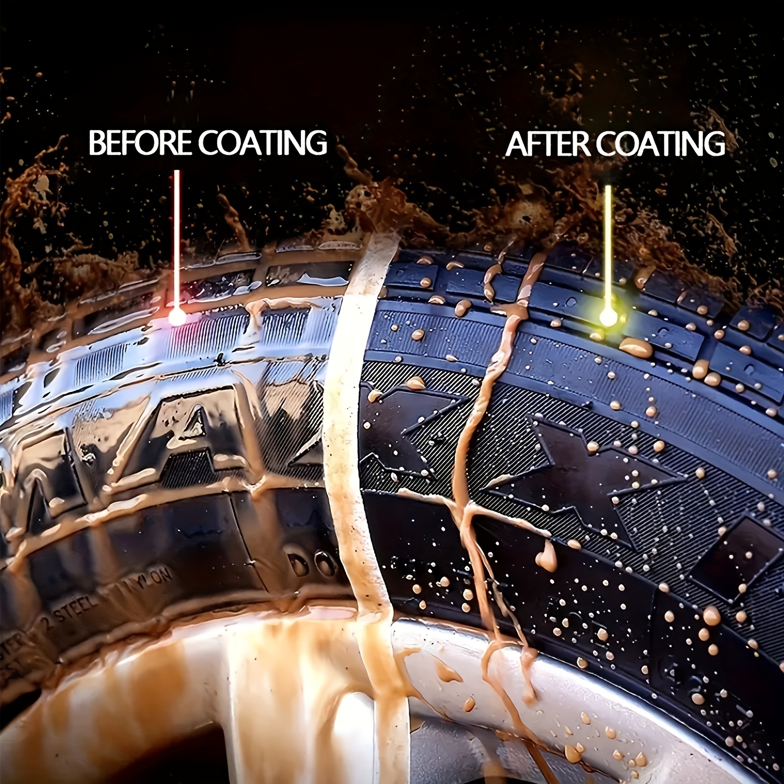 500g automotive tire wax brightener blackening durable anti aging glazing wax retreading protective agent details 3