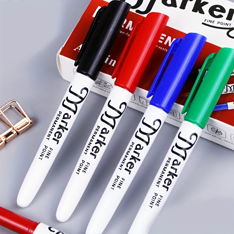 

Permanent Marker Set - , Non-toxic, Ink - Suitable For 14 And Up - Ideal For School, Office, And Crafts