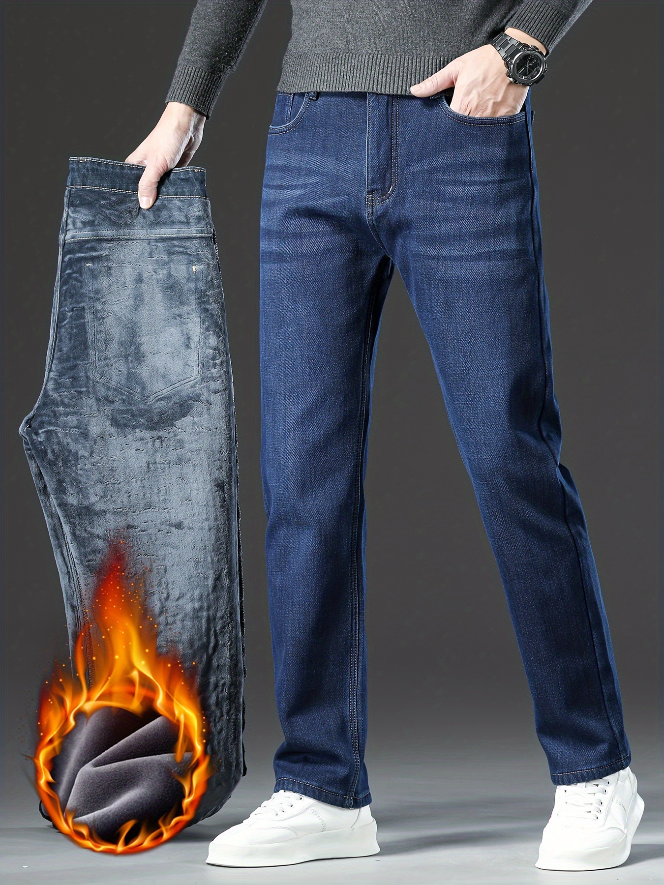 gefodderde jeans 2