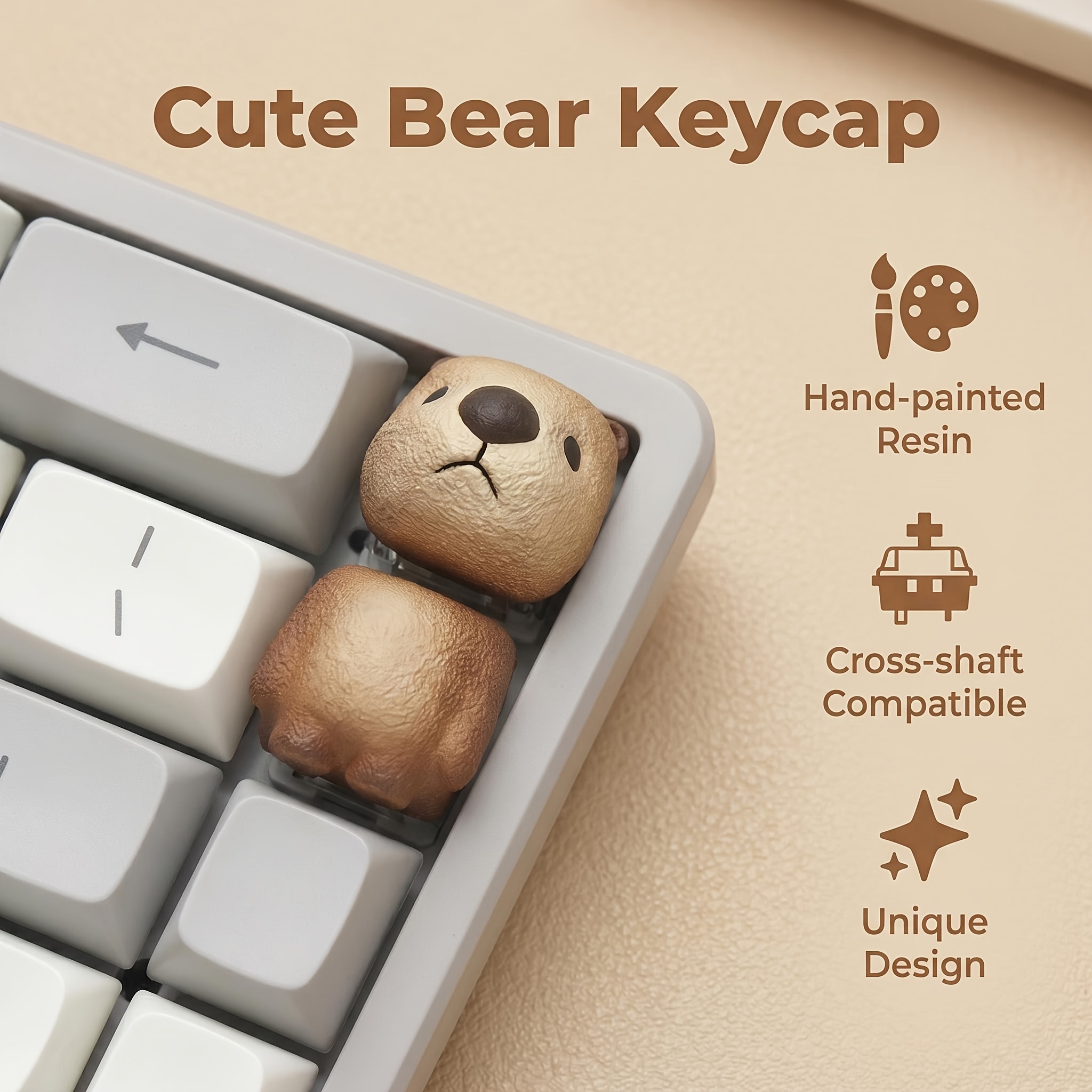 Cute Bear Keycaps