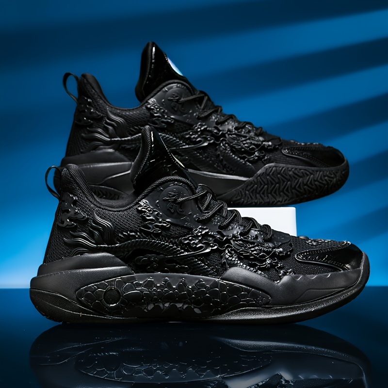 mens trendy cool luminous solid color basketball shoes wear Temu