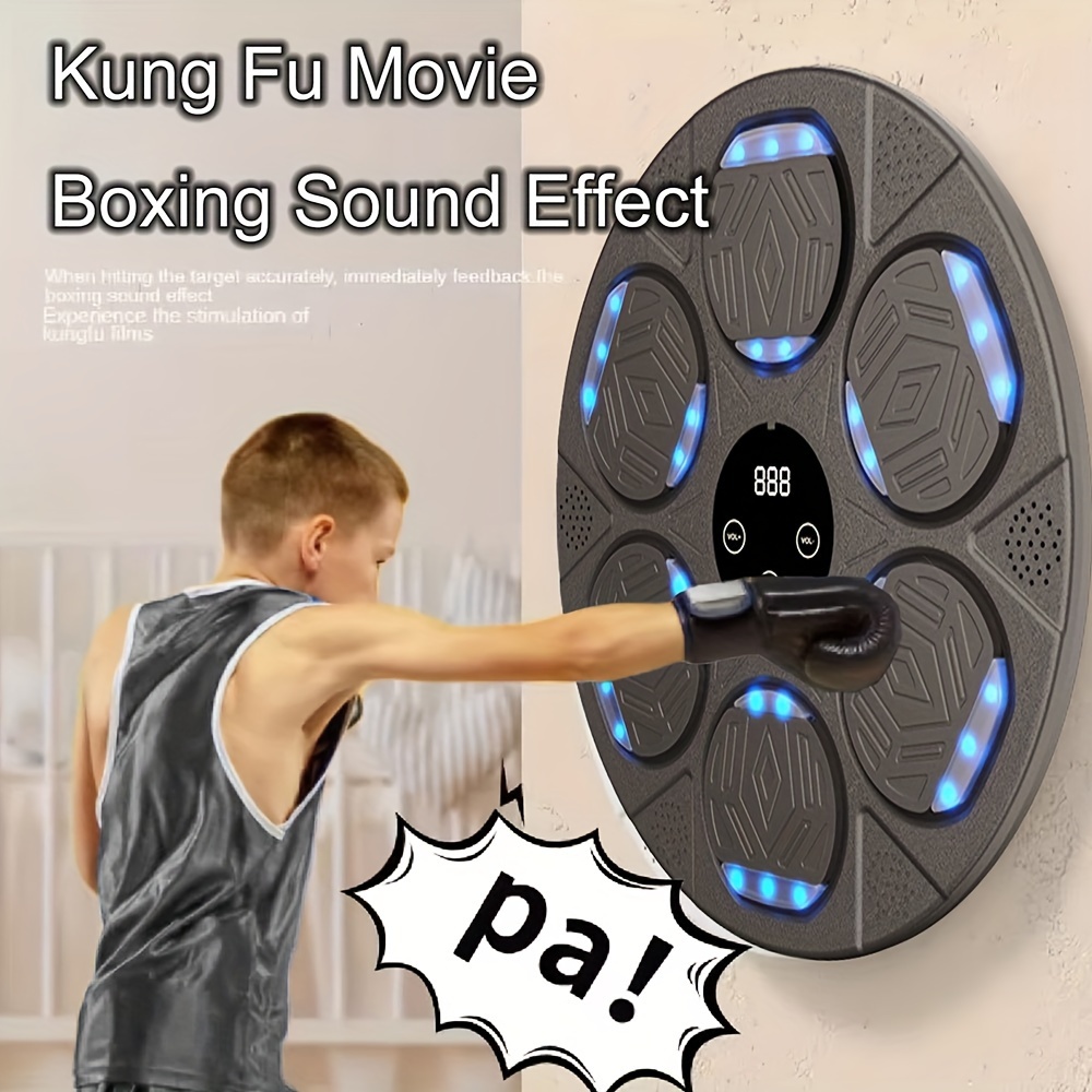 Music Boxing Machine for Home Use, Wall-Mounted Fitness Equipment for Sports And Exercise