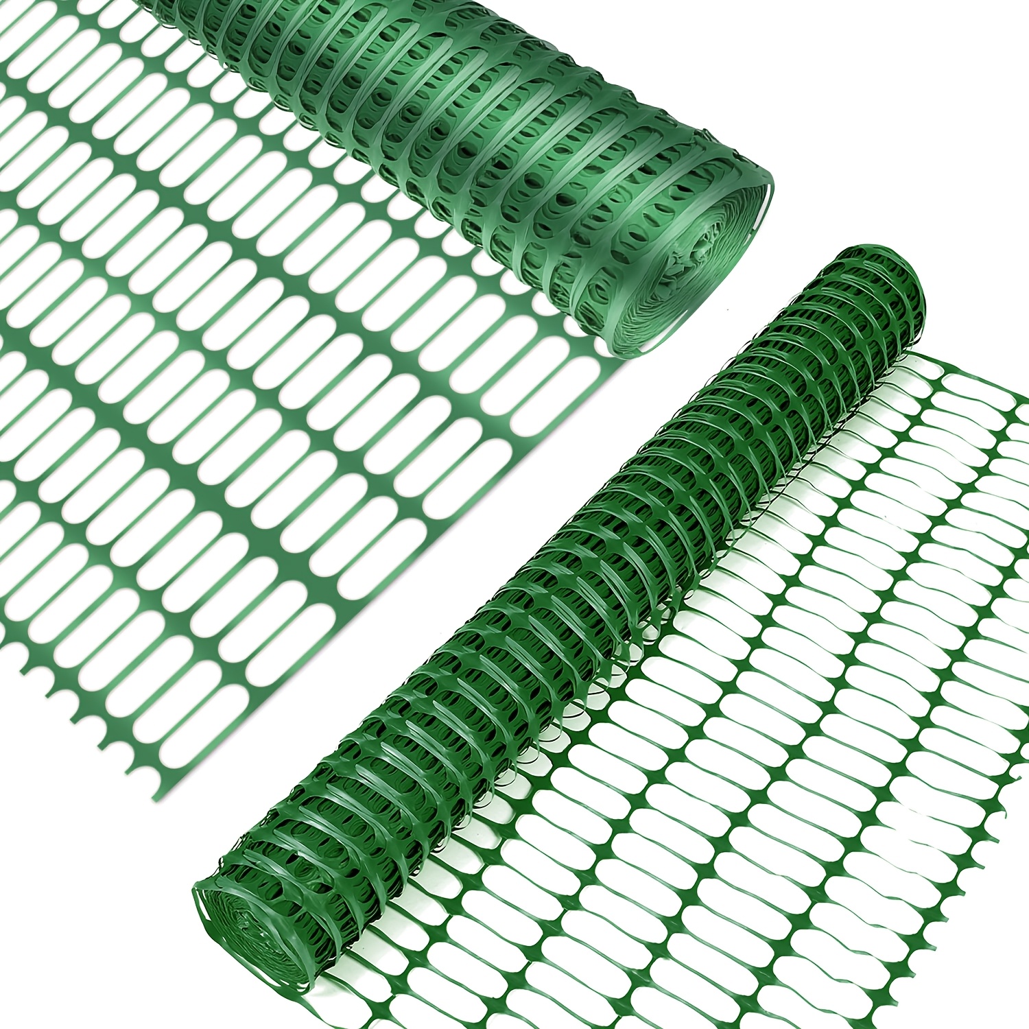 E-shop Kunststoff-Sicherheitszaun, 1×50 Meter lang, 1 Meter hoch, tragbarer Begrenzungszaun ohne Strombedarf, flexibler , mobiles Gartennetz,