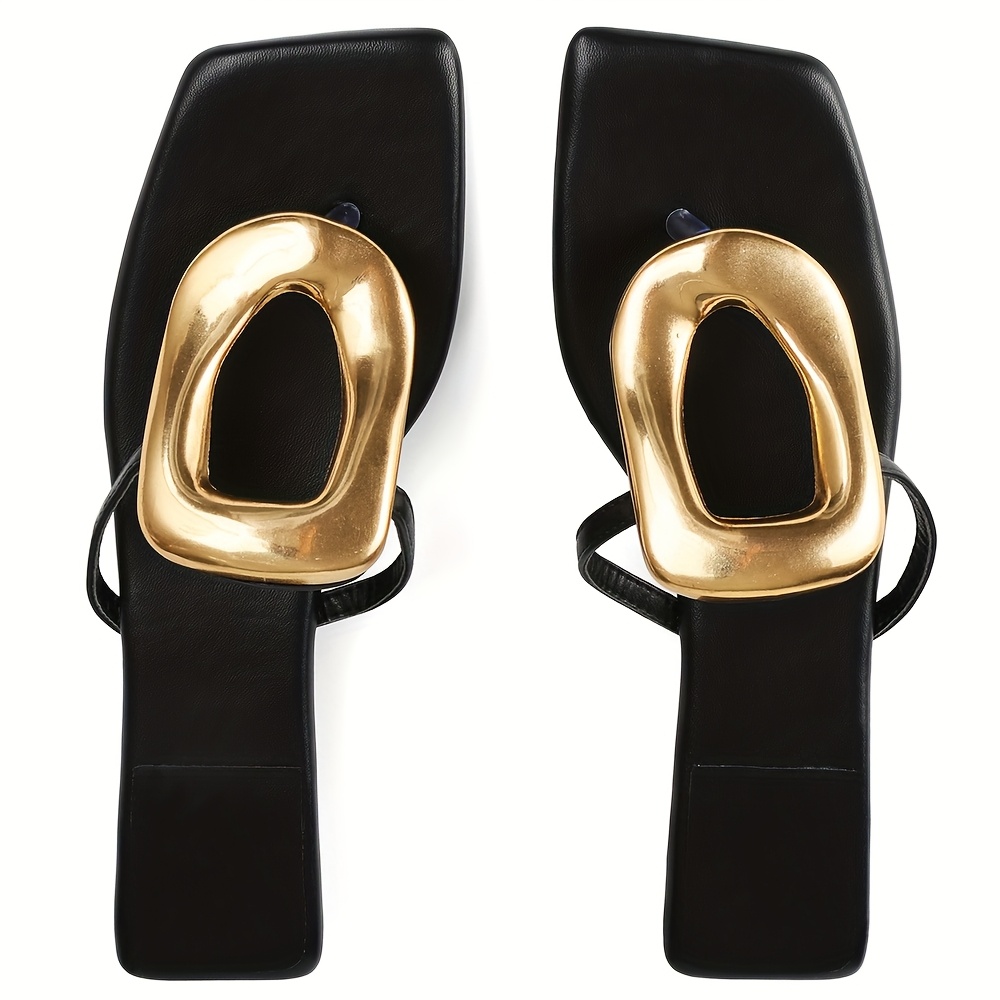 knee length dresses for ladies Women's Hidden Treasure Beige Buckle Flat Sandals | Size: 6 main image 1