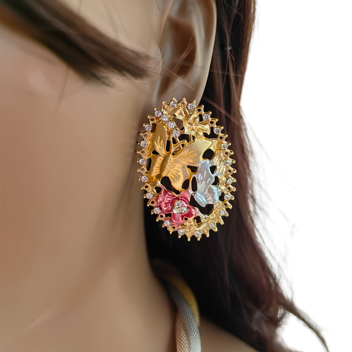 Women's Jewelry Set Necklace Earrings Ring Bracelet Wedding Accessories