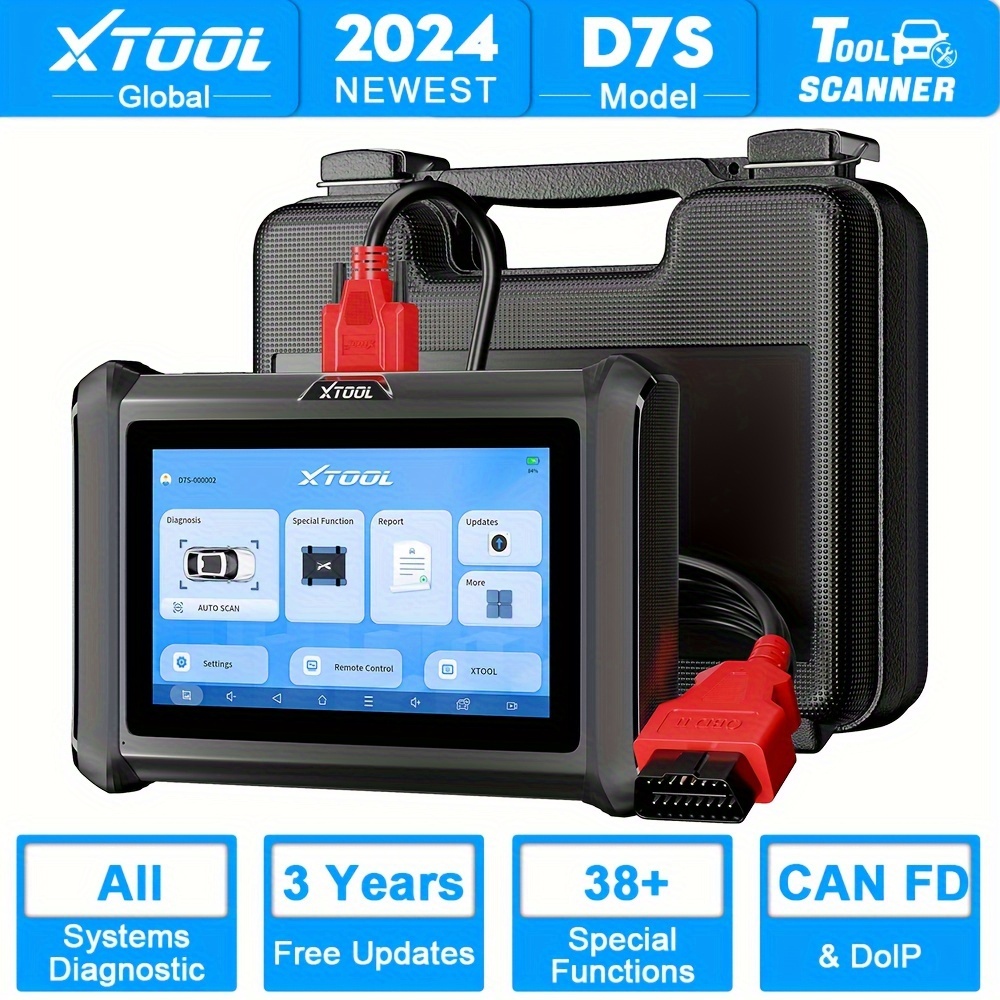 

Xtool D7s - Automotive Diagnostic Tool, In 2024, 7-, Bi- Scanning, Canfd& , Ecu Coding, , 36 + , 15 Languages , 10, 3- Free , Touch