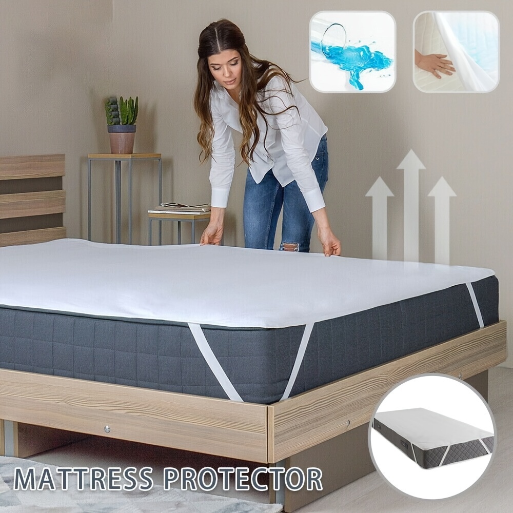 

1pc Mattress Pad, Anchor On , & Comfortable, Bedding